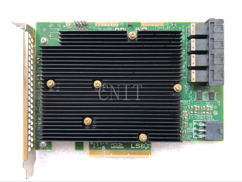 9300-16i وحدة تحكم HBA SATA /  - مراجعة Lsi 9300 16I Hba It Mode وسعره